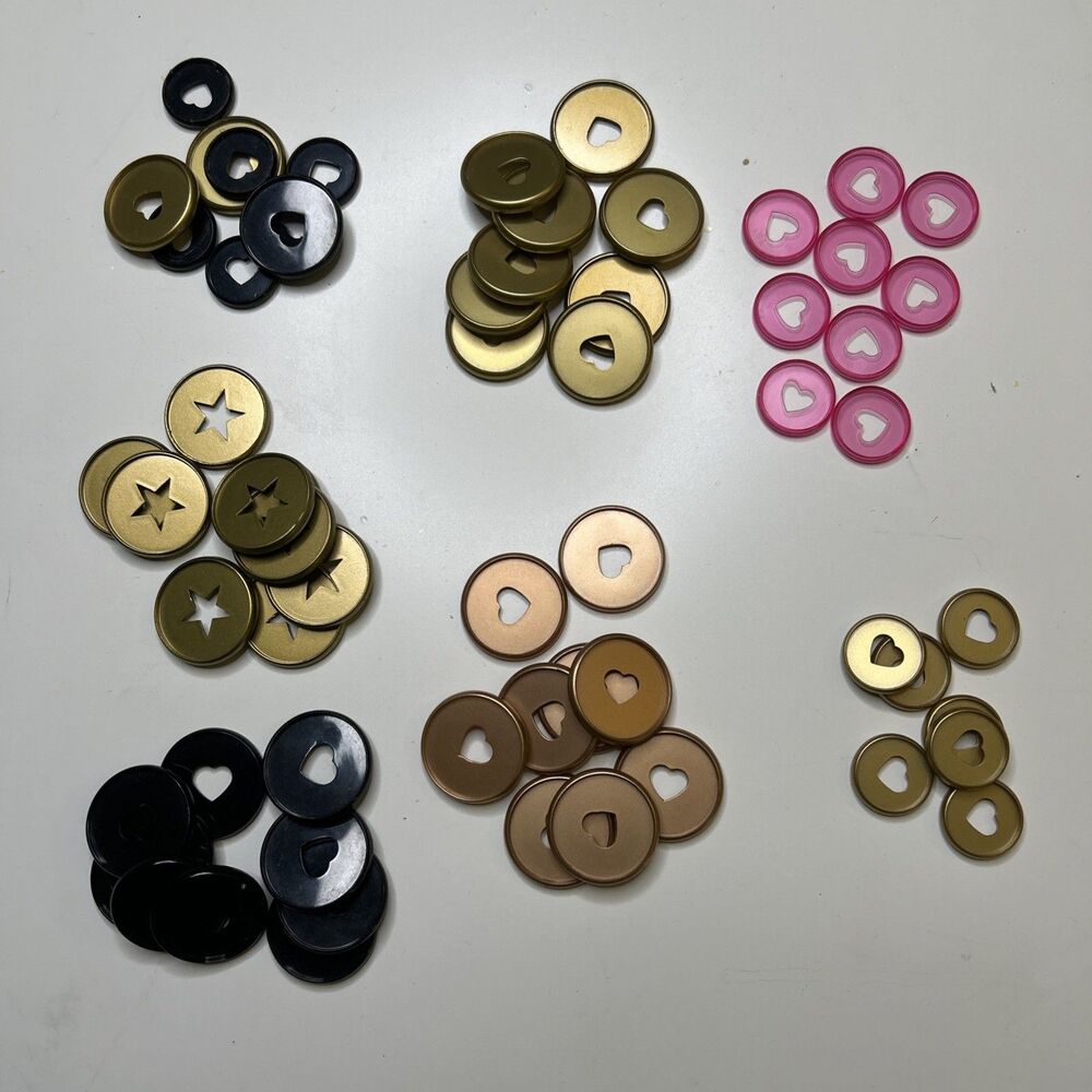 LOT Plastic Planner Discs MAMBI Happy Planner Other Classic And Mini Sz 50 Total